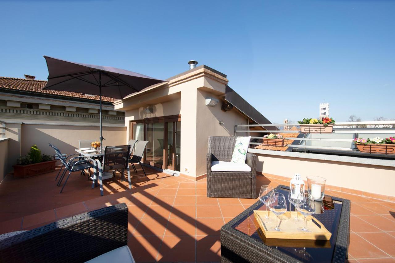 Rooftop Delight With Terrace Lucca Exterior foto